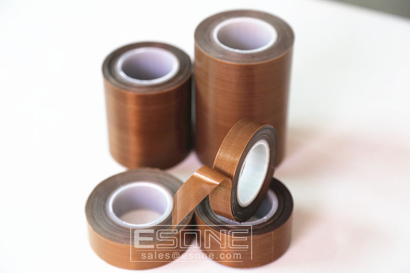 Non-stick PTFE adhesive tape with silicone for industy