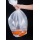 White color WC office bin liners trash bag