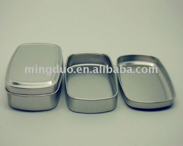 Cosmetics packaging aluminum box