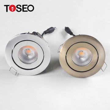IP65 COB Recessed Fire-rated LED Smart Home Lights with Wi-Fi Dimming and Modern Nordic Design