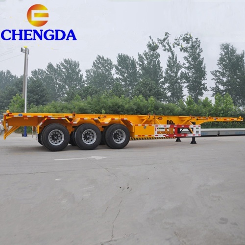 20ft 40ft Container Chassis Skeleton Semi Trailer