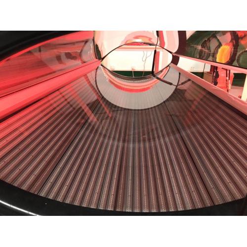 Led light tanning bulb in home tanning beds