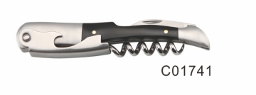 Black Acid Wood Red Wine Corkscrew Opener