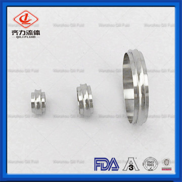 Sanitary Kf Vacuum Pipe Fitting Ferrule with Rabbet