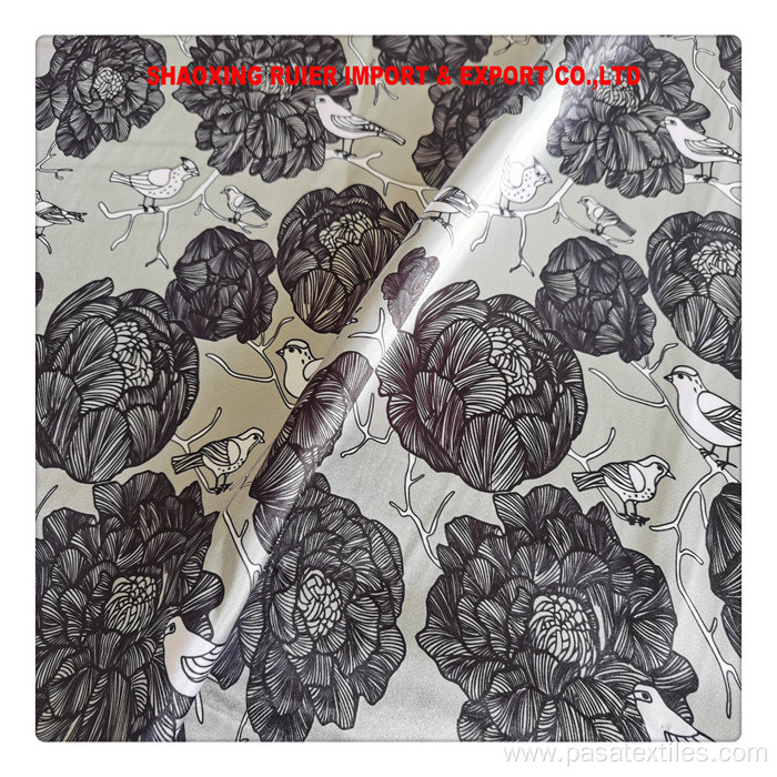 wholesale flower chiffon printed fabric textiles