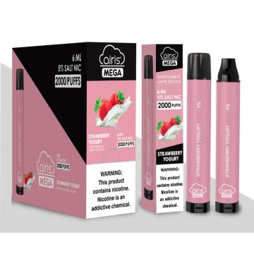 Wholesale Airis Mega Disposable Vape 2000puffs Airis Mega