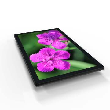 Pannello IPS da 32 pollici montato a parete Segnaletica digitale Display pubblicitario Touch screen WiFi Conteggio persone per lo shopping nei negozi al dettaglio