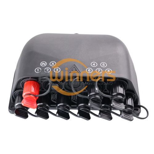 caja nap cto preconectorizaDa end box 9 พอร์ต puertos