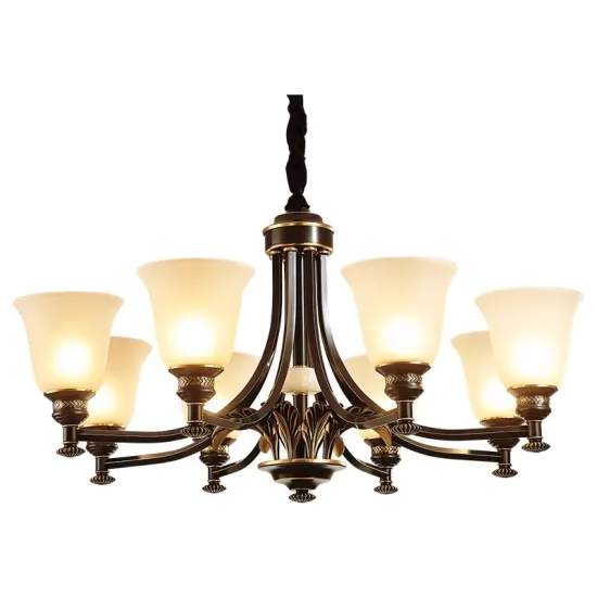 Copper Hotel Decor: Crystal, Round Ball, and Glass Chandelier Lighting