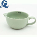 High quality design household measuring ceramic cups