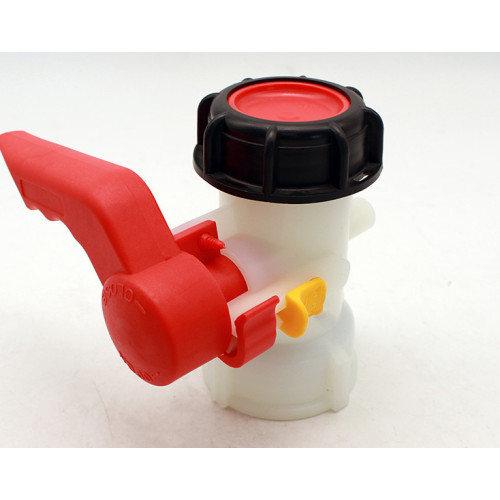 Valve de papillon en plastique Contaiteur IBC DN62 Valve