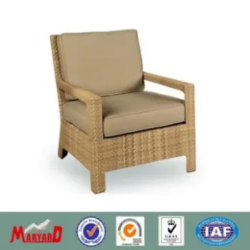 Outdoor furniture garden synthetic wicker rattan sofa chair