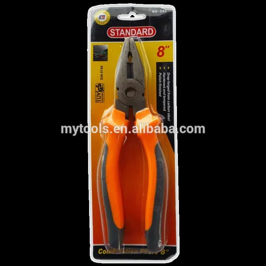 Combination Plier and Alicate Universal pliers 6" and 8" for Peru Market