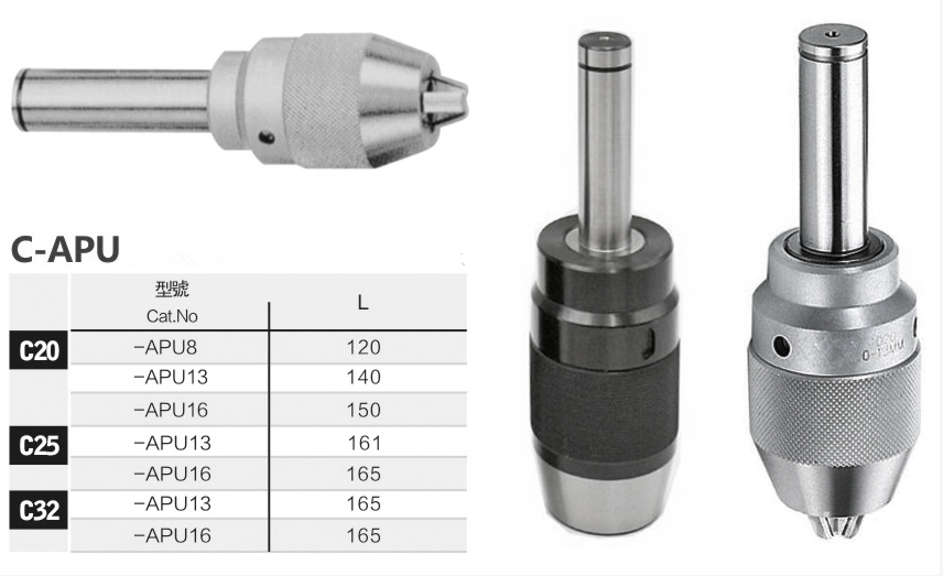 keyless drill chuck