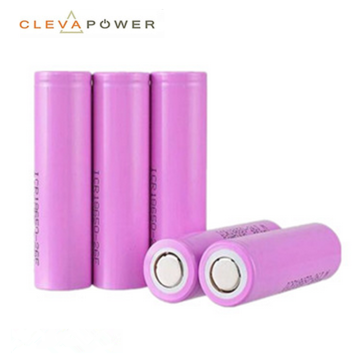 High energy li ion battery cell 3.7v 3000mah 18650