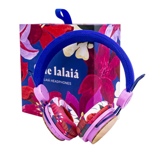 Bluetooth Hifi Stereo Dinamis Buah Kayu Earphone