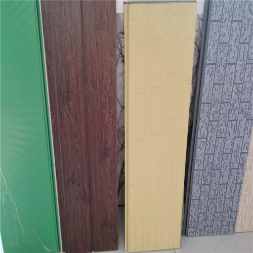 Insulated Exterior Wall Panel Metal Siding Panels Pu Polyurethane Sandwich Panels