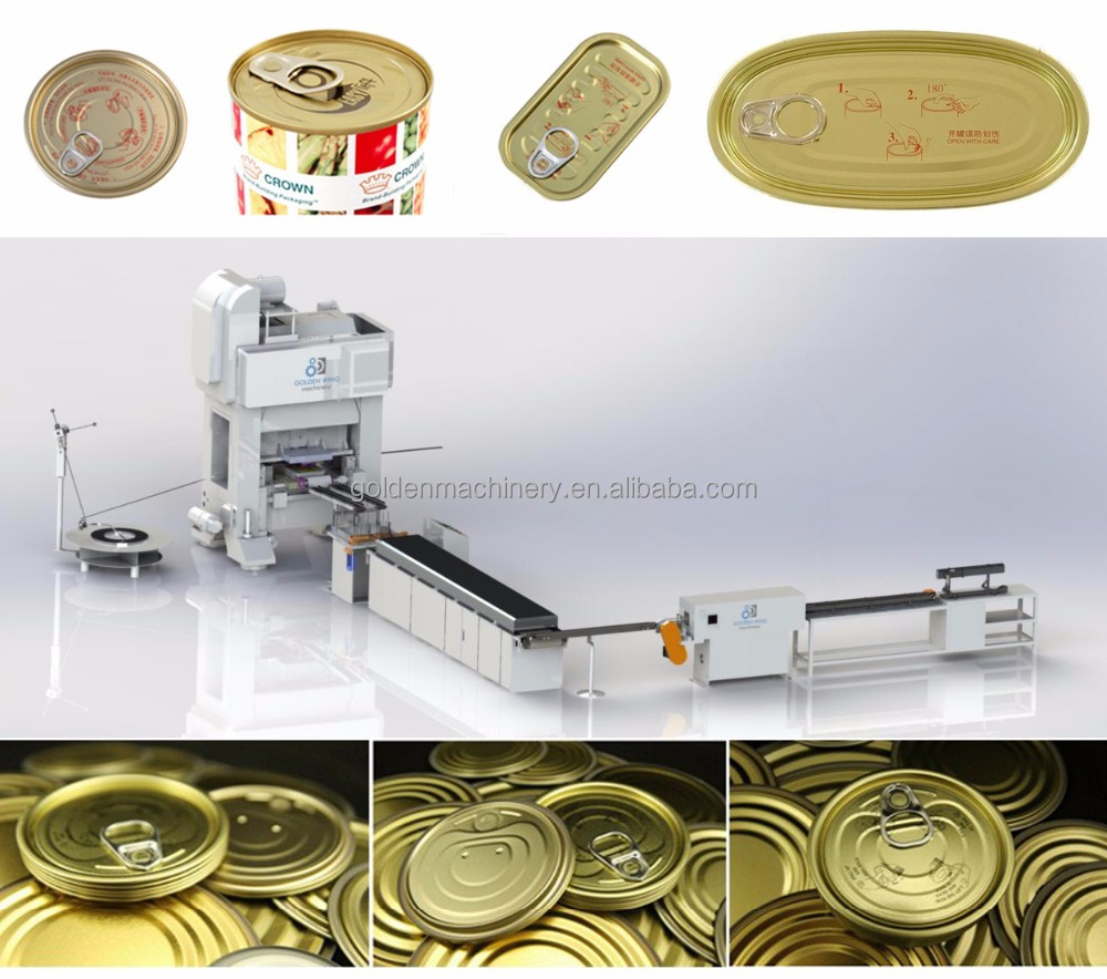 Tinplate EOE Easy Open End Making Line