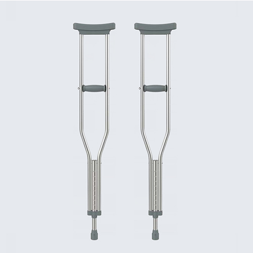 Height Adjustable telescopic walking canes Underarm Crutches