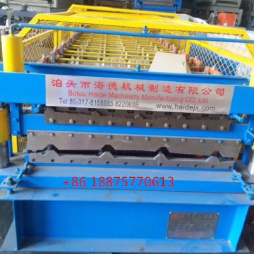 botou haide roofing tile wall and roof panel automatic building materials tile machine