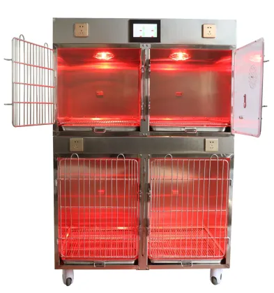 High Quality Veterinary Medical Stainless Steel Animal Cage