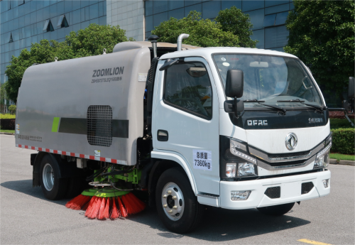 Road Sweeper Trucks för motorvägar