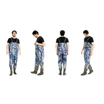 Waterproof Deep Water Fishing Pants with Durable Waist and Pockets