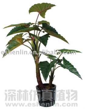 Indoor&Outdoor PE real touch leaves artificial tree for decoration Indoor&Outdoor