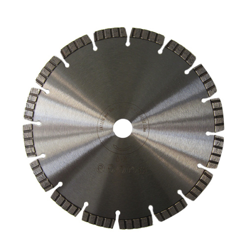 Hoja de sierra de diamante soldada por láser de 105-230 mm con dientes ondulados dentados
