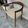Nordic Contemporary Style Wood Restaurant Dining Chair
