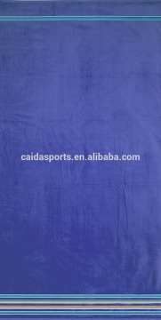 Plain towel for bath or sports