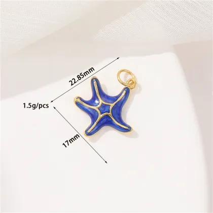 Wholesale Enameled Marine Life Charms for Jewelry Making