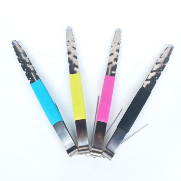 30cm wholesale hookah shisha stainless steel  colors tongs  clamps clips