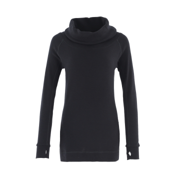OEM Manufacturer 100% Merino Wool Turtleneck Long Sleeve Sweater for Women