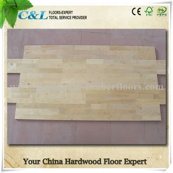 wholesale natural color real smooth maple hardwood flooring