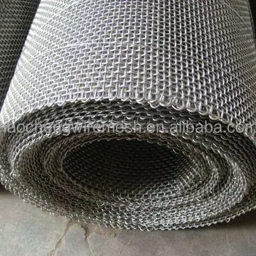 Heat Resistant Cr20Ni80 20 Mesh Metallic Wire Cloth