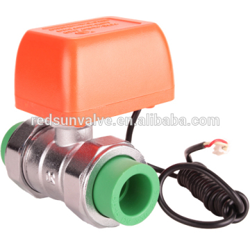 HR6051 smart pannel&brass ball electric 12V solenoid valve
