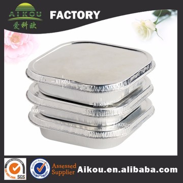 Disposable airline aluminum foil food container china manufacturer
