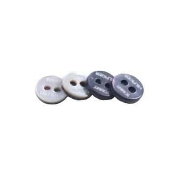 Round MOP White Mother of Pearl Shirt Shell Buttons - BN80049