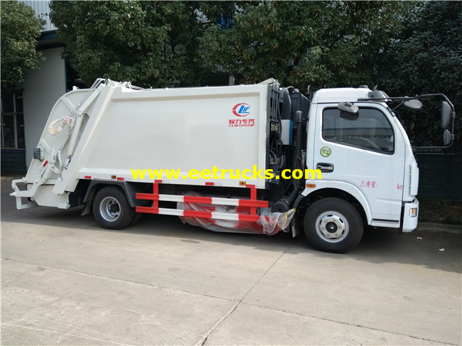 6cbm 6ton Compactor Waste Trucks China Manufacturers Suppliers Factory ...
