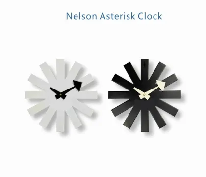 Replica Asterisk Clock Retro Large decorative Wall Clocks