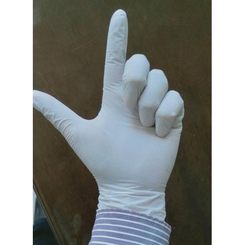 gants en vinyle blanc haute sensibilité sans odeur