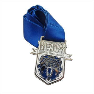 Medalha de clube esportivo de fita de fita personalizada