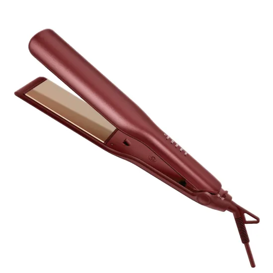 Negative Ion 2-in-1 Titanium Plate Hair Straightener and Curler