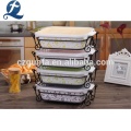 Wholesale Custom Multi Layer Ceramic Bakeware Set