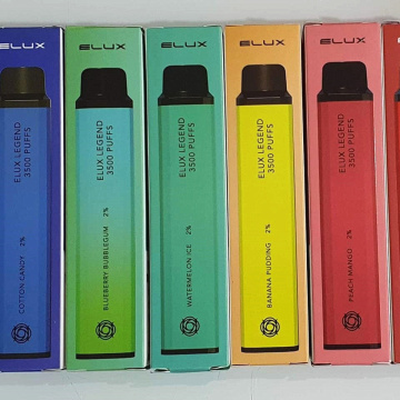 Saveurs de jus de e-liquide elux légende mr bleu