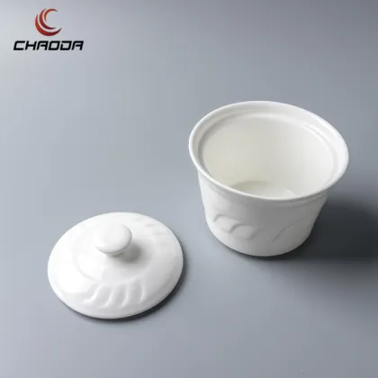 CHAODA Japanese Ceramic Stew Pot for Hotel Dinnerware