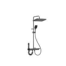 Modern Four Function Shower Set with Digital Display