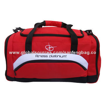 Sports bag with shoe compartment