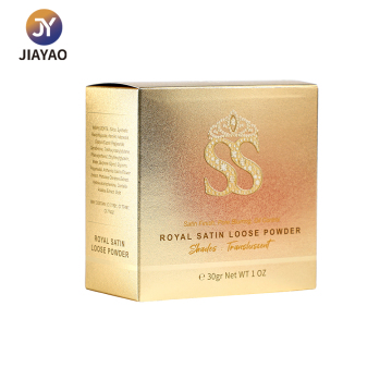 Thick rigid cardboard cosmetic packaging